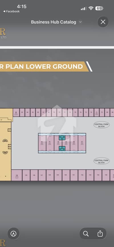 416 Sq. Ft. Prime Commercial Plot for Sale | Business Hub, Faisalabad Main Sargodha Road | Adjacent to Aspire College | Ground + 5 Floors Approved