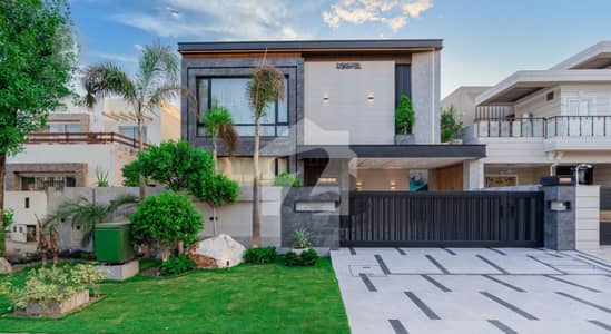 1 Kanal Top Quality Build Luxurious Beautiful Ultra Modern Design Villa With Basement For Sale In DHA Lahore Phase 7 Prime Location, Near RAYA.