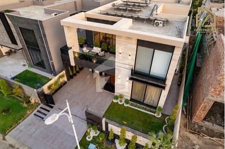 15Kv Solar System Installed 1 Kanal Modern Design Luxury Elegant Architecture Villa For Sale In DHA Phase 7 Prime Location, Near To Park Mosque