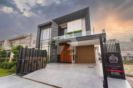 Corner Solar Install Full Furnished 1 Kanal Beautiful Designer House For Sale At Prime Location Of DHA Lahore