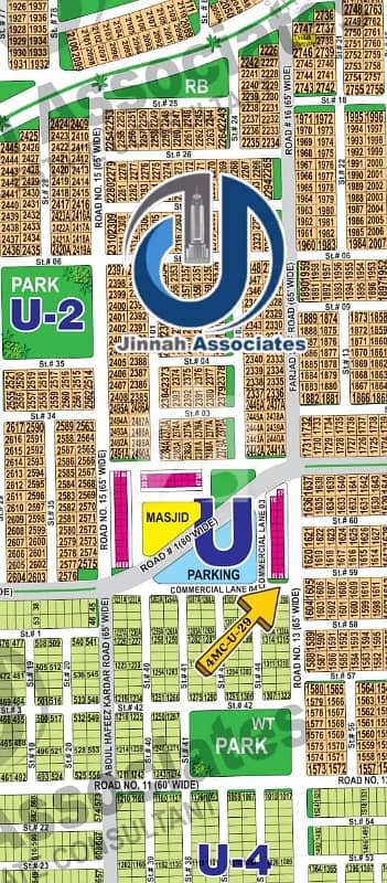 ```4 MARLA COMMERCIAL``` *4MC-U-29* PRICE 130 LAC _CORNER EXTRA LAND 65FT ROAD_ CONFIRM OPTION ```4 MARLA COMMERCIAL``` *4MC-U-29* PRICE 130 LAC _CORNER EXTRA LAND 65FT ROAD_ CONFIRM OPTION