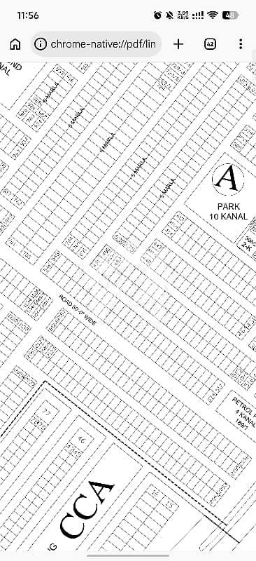DHA TOWN 5 Marla Corner 9 Town Plot 50 FT Road