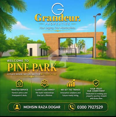 7 marla Park Facing Gorgeous plot
