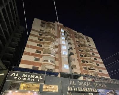 1100 Square Feet Flat In Stunning Al Minal Tower Is Available For sale