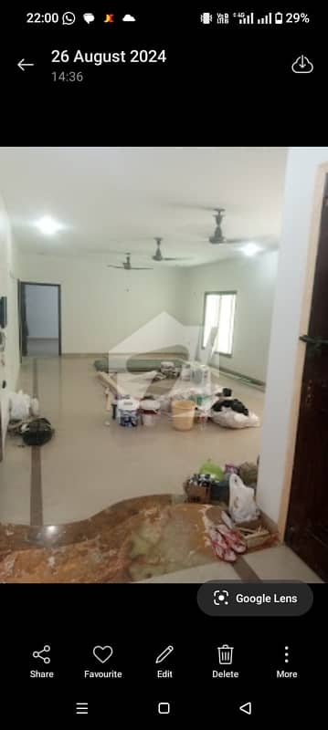 500 yards bungalow ground portion for rent in phase 7 Karachi