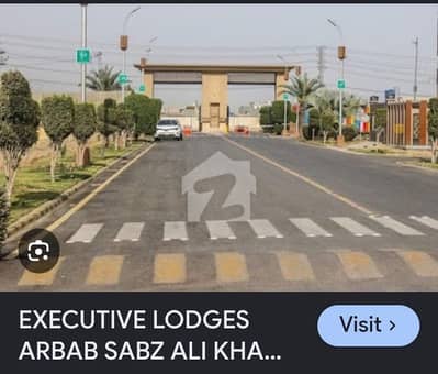 Arbab sabzali town corner 4 Marla plot for sale