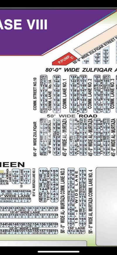Prime 200 yards commercial plot available for sale 3 side corner