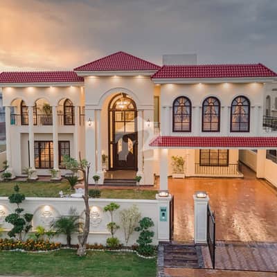 2 Kanal Used Spanish Design Owner Build Most Beautiful Bungalow For Sale At Prime Location Of DHA Lahore Near To Park Masjid & Commercial Market.