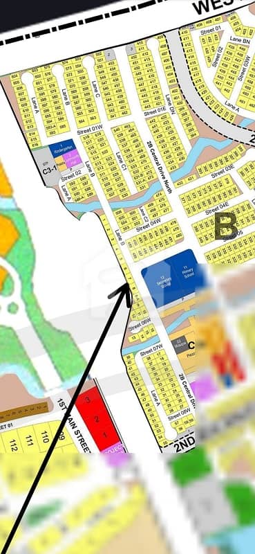 DHA city sector 2B 300yard good location plot available for sell