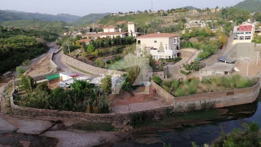4 Kanal 3-Storey Luxury Farmhouse For Sale | Hills & Mountain Water | Shah Dara Islamabad