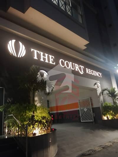 Spacious 1200 Sq. Ft. 2 Bed Flat With Servant Quarter For Sale In The Court Regency, Callachi Society Gulshan E Iqbal