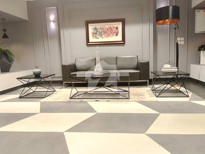 Luxury 4 Bed Dd With Servant Quarter Flat Available For Rent In The Court Regency, Callachi Society Gulshan E Iqbal Karachi.