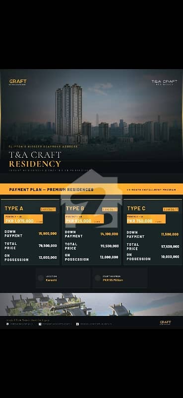 BOOKING BRAND NEW PROJECT CRAFT BUILDERS & DEVELOPERS BOOKING BRAND NEW PROJECT CRAFT BUILDERS & DEVELOPERS