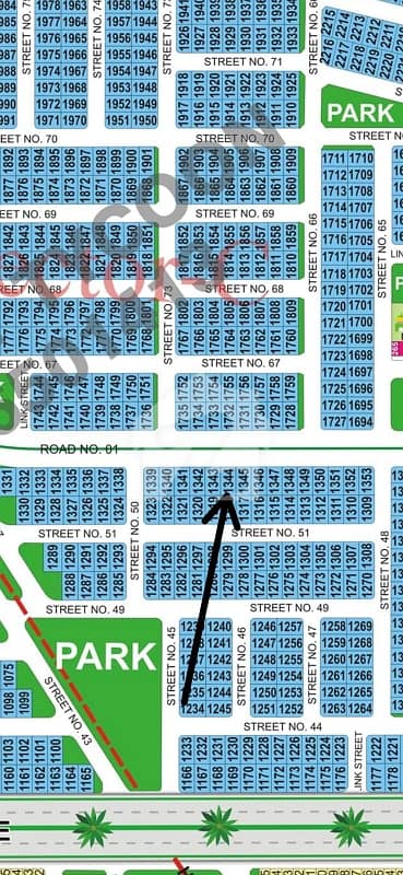 Sector C 80ft Road Plot