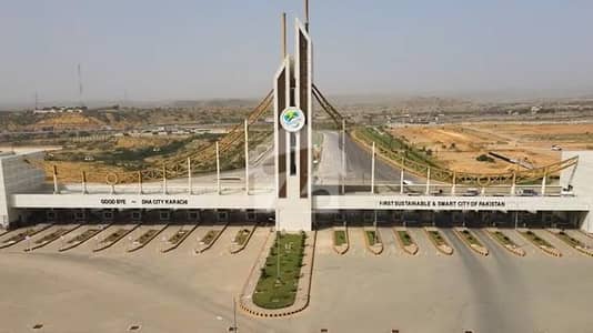 DHA CITY KARACHI 14 D SECTOR 125 YARD PLOT AVAILABLE FOR SALE.