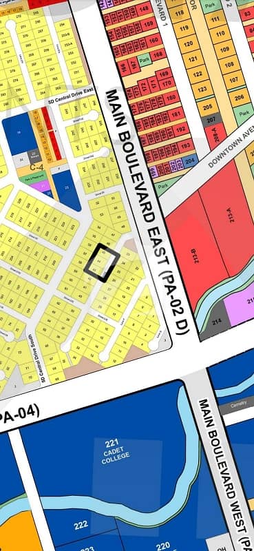DHA city sector 5D 1000yard good location plot DHA city sector 5D 1000yard good location plot
