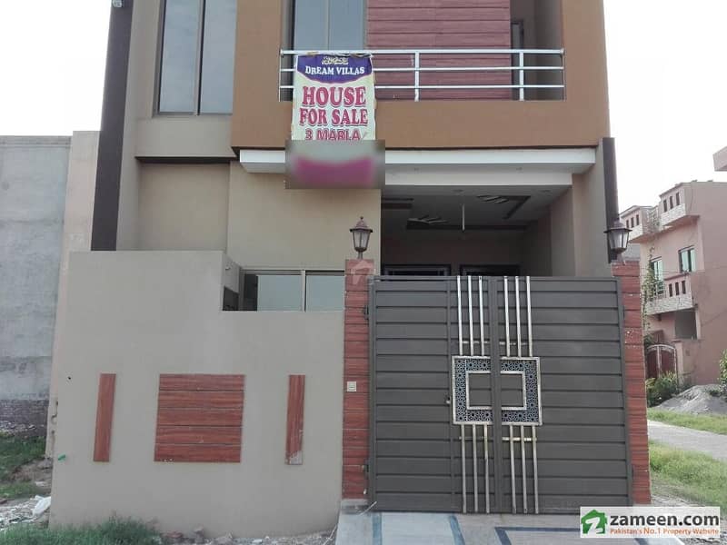 Double Storey Corner Facing Park Brand New House Available For Sale