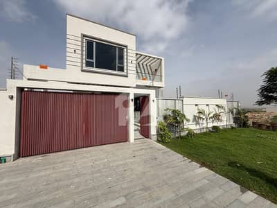 500 Sq Yd Elite Villa For Sale Precinct-9 (Bahria Hills), BTK. Elegant Design | 5 Or 6 Beds | Basement | Drawing, Dining, Lounge, Modern Kitchen & Greasy Kitchen. Heighted Location | Near Flagpole | Just 3 Mins Drive From Entrance.