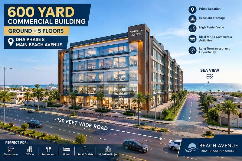 Main Beach Avenue | 300 + 300 Yards Commercial Plot Main Beach Avenue | 300 + 300 Yards Commercial Plot