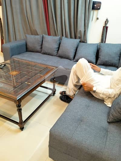 Fully Furnished 2-Bed Corner Apartment for Rent in Warda Hamna - G-11/3