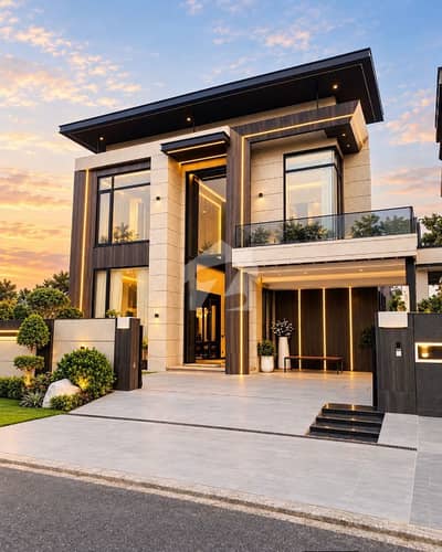 One Kanal Brand New Luxury Modern Design House Available For Rent In DHA Phase 6 Hot Location