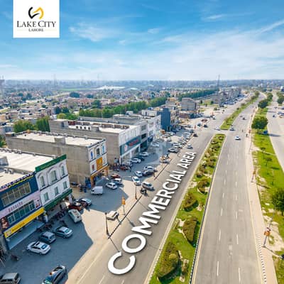 5 Marla Business Bay Commercial Space | Ground + Mezzanine + 1st Floor | Lake City