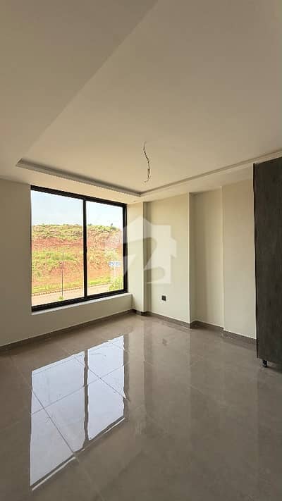 Flat For Sale Front/Back Open Separate Entrance LOP Approved 2 Bed Reasonable Price Corner Plaza Best Location Bahria Enclave Islamabad
