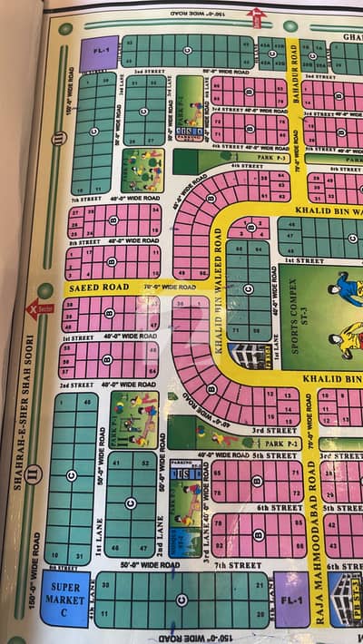 Plot For Sale In Gulshan-E-Maymar Sector W, 600 Square Yards