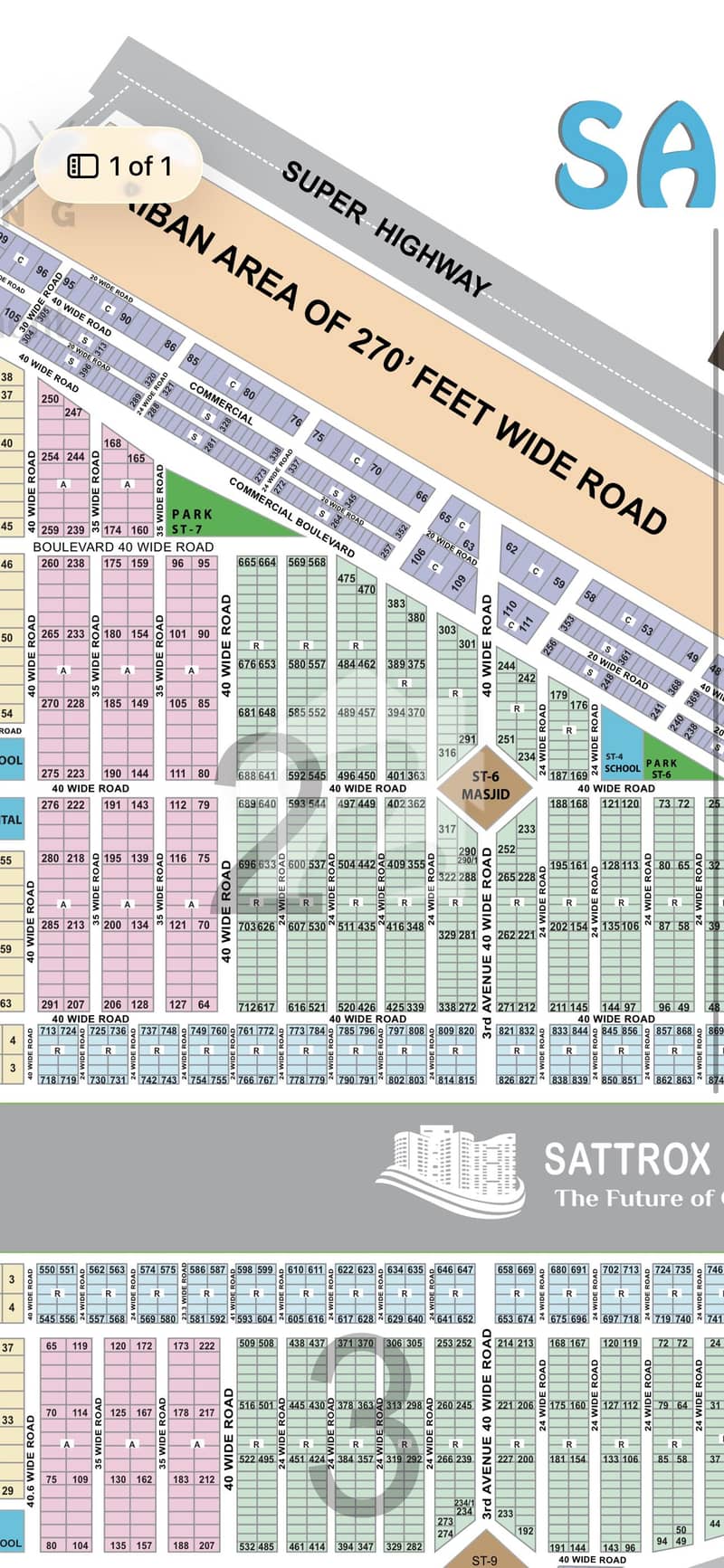 Saadi Garden Block 2 40ft West Open Transfer Saadi Garden Block 2 40ft West Open Transfer