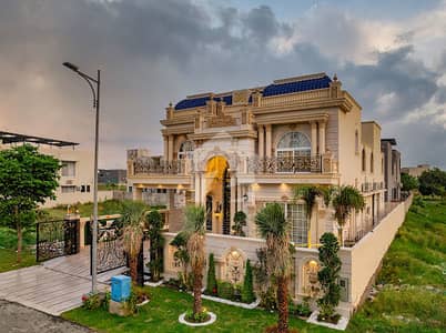 1 Kanal Top Quality Build Luxurious Beautiful Modern Design Villa With Basement For Sale In DHA Lahore Phase 7 Prime Location