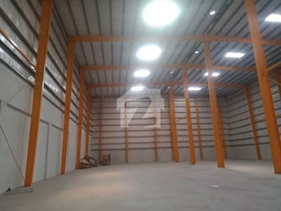 Prime 44,000 Sq. Ft. Commercial Warehouse With 10,000 Sq. Ft. Parking For Rent In SITE Area, Karachi