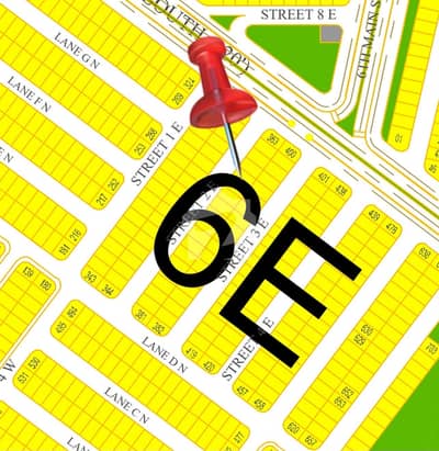 DHA city sector 6e 125yard plot available for sell;
