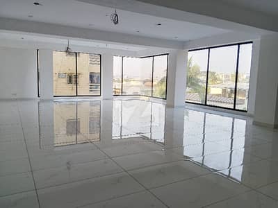 2ND FLOOR RAN NEW 3 SIDES CORNER OFFICE FOR SALE IN PHASE 6 DHA KARACHI.