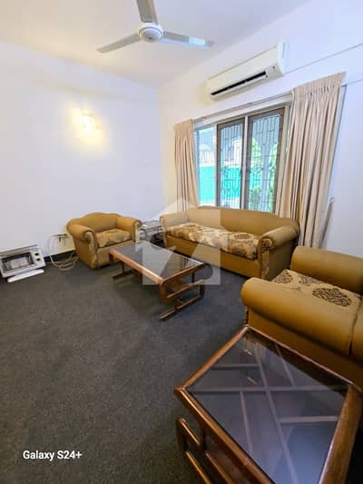Beautiful Fully Furnished Ground Portion For Foreigners With Lawn And Separate Gate