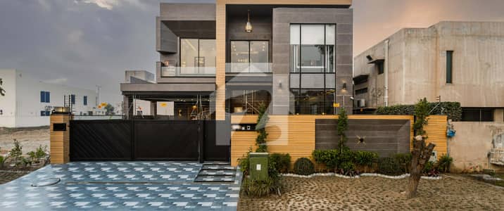 1 Kanal Top Quality Build Luxurious Beautiful Ultra Modern Design Villa With Basement For Sale In DHA Lahore Phase 7 Prime Location Near To Raya