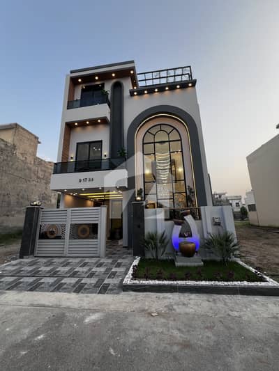 5Marla Triple Heighted With A Triple Storey House Available For Sale In Premier Block D Citi Housing Jhelum , Rooftop Best View "