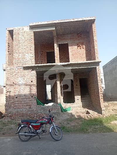 5 Marla Red Structure House For Sale