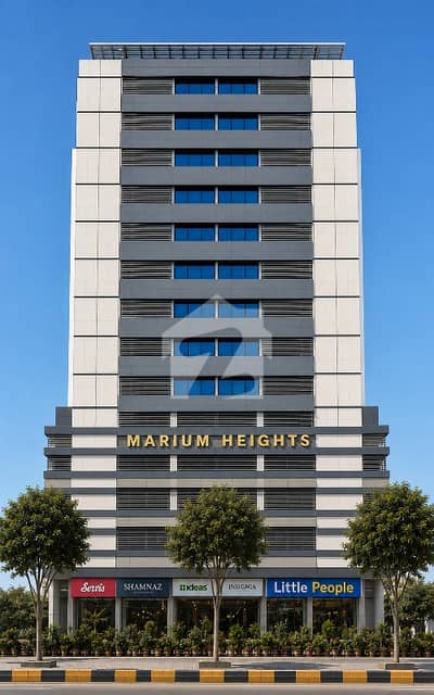 Marium Heights Flat 3 Bedroom With DD Main Shaheed-E-Millat Road
