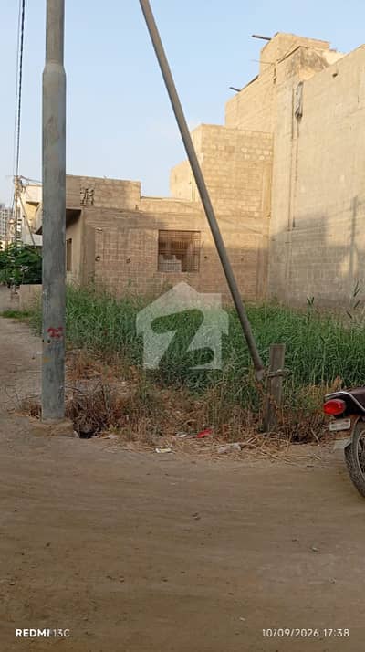 120 Sq Yd Plot For Sale *CORNER PLOT FOR SALE