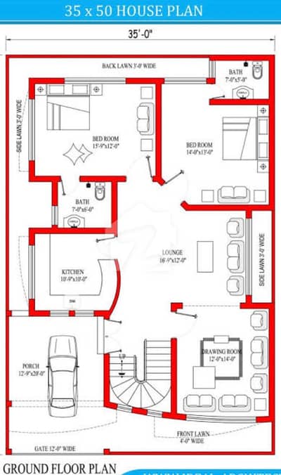 7 Marla Plot For Sale In Garden Town