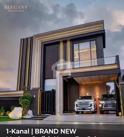 One Kanal Brand New Luxury Modern Design House Available For Rent In DHA Phase 6 Hot Location