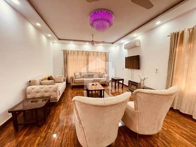 F-7 Fully Furnished Portion Available For Rent.