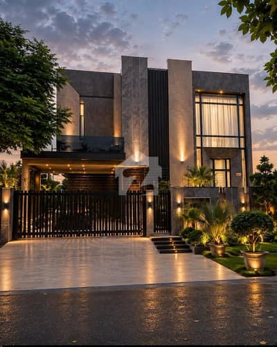 One Kanal Brand New Luxury Modern Design House Available For Rent In DHA Phase 6 Hot Location