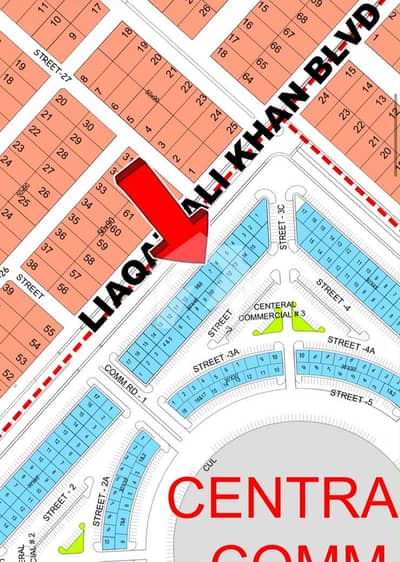 6 Marla Commercial Plot On Main Liaqat Ali Khan Blvd 6 Marla Commercial Plot On Main Liaqat Ali Khan Blvd