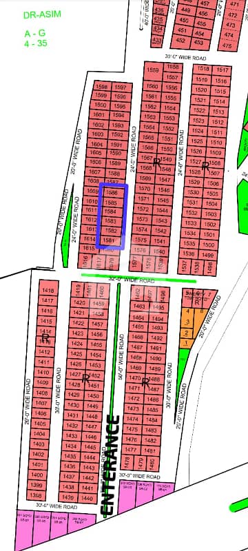 R-1581 120 Sq Yard, Overseas Block