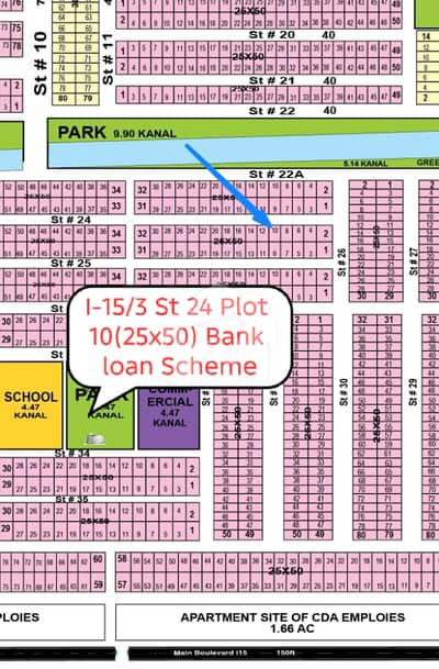 I15 25x50 Owner Plot For Sale Urgent