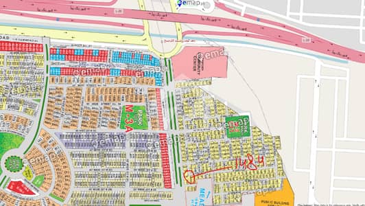 Exclusive 12.33 Marla Residential Plot for Sale in Lake City M3 Extension.