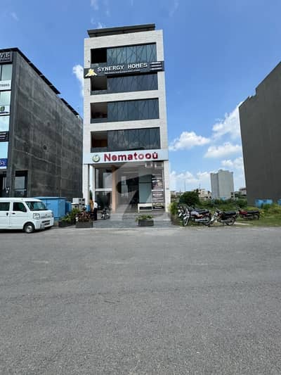 8 Marla Beautifully Designed Modern Building Office For Rent In DHA Phase 8