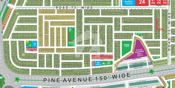 L black 10 Marla plot for sale in LDA City Lahore