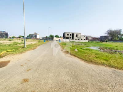 Corner Lucrative Location 1 Kanal Residential Plot No 484 For Sale In DHA Phase 5 - Block M Lahore